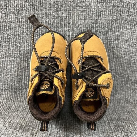 Timberland Boots Toddler Size 4 Brown Waterproof TimberDry Hiker TB1A67HR231 - Picture 5 of 9